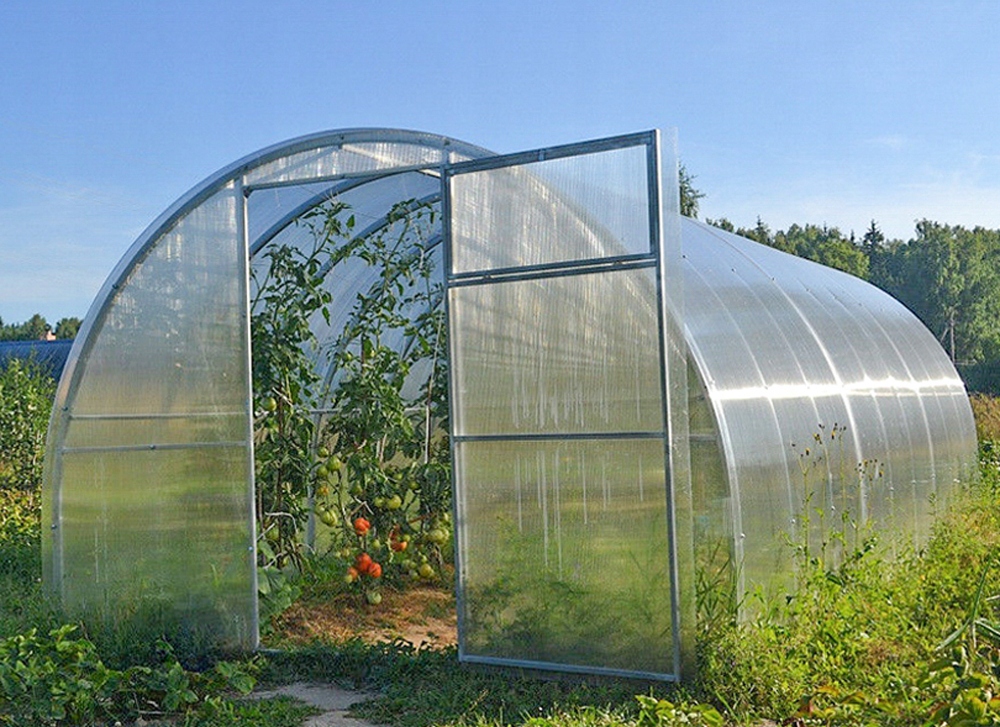 SZKLARNIA z POLIWĘGLANU 3x3m z OCYNK TUNEL 40x20mm