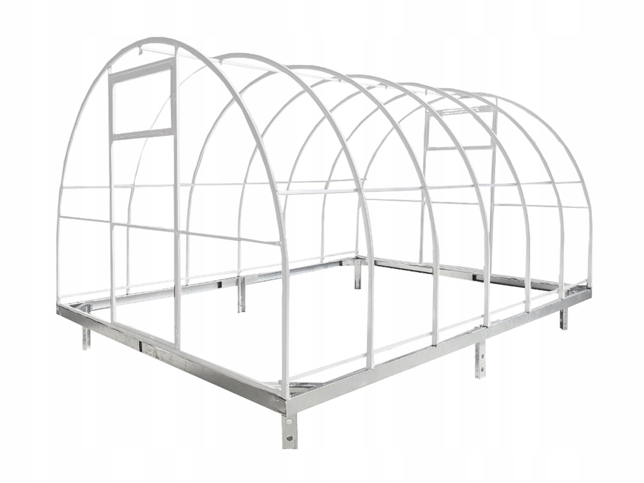 Fundament ocynkowany do szklarnie 2,85x10m stalowy