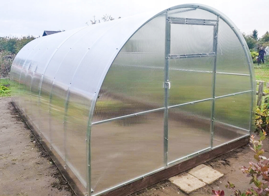 Szklarnia z poliwęglanu 3x4 m profil 40x20mm 6mm