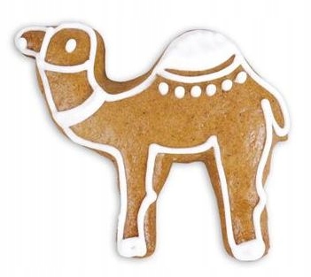 FOREMKA METALOWA DO PIERNIKÓW CIASTEK wielbłąd - 5,7 x 4,3 cm