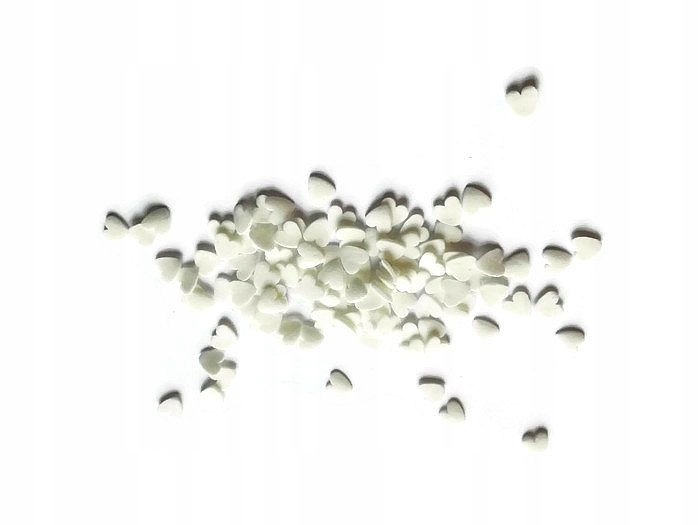 POSYPKA CUKROWA - SERCA SERDUSZKA białe - 50g