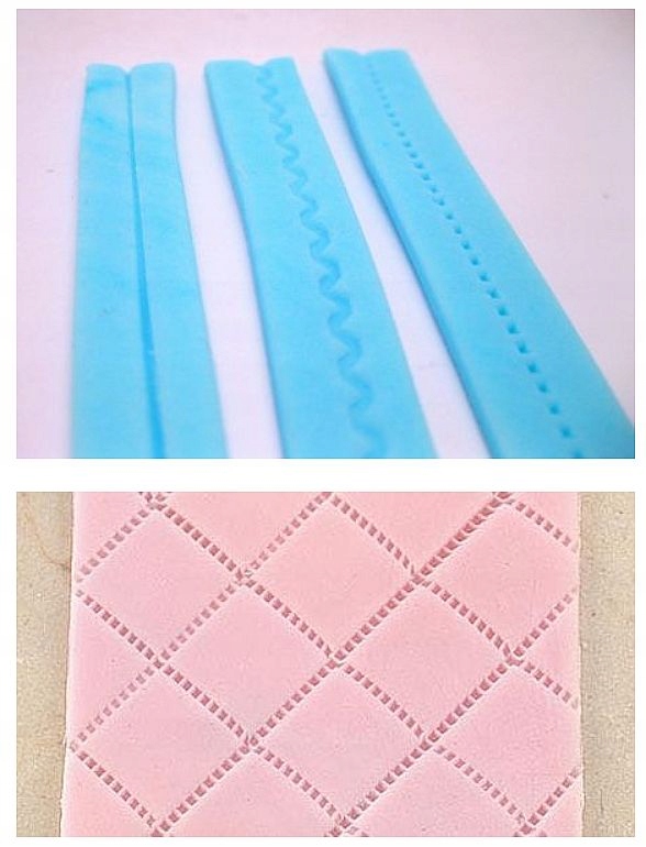 NOŻYK RADEŁKO DO DEKORACJI TORTÓW CIAST 3 KOŃCÓWKI