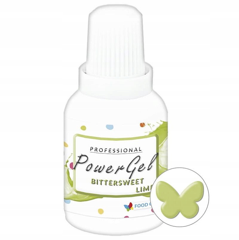 BARWNIK SPOŻYWCZY W ŻELU Bittersweet Lime zielony LIMONKA PG-136 20g
