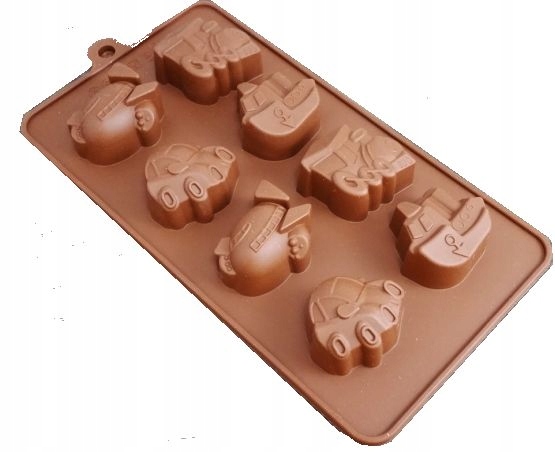FORMA SILIKONOWA do pralinek czekolady lodu pojazd