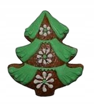 FOREMKA METALOWA DO PIERNIKÓW CIASTEK jodła - 6 x 5,5 cm C
