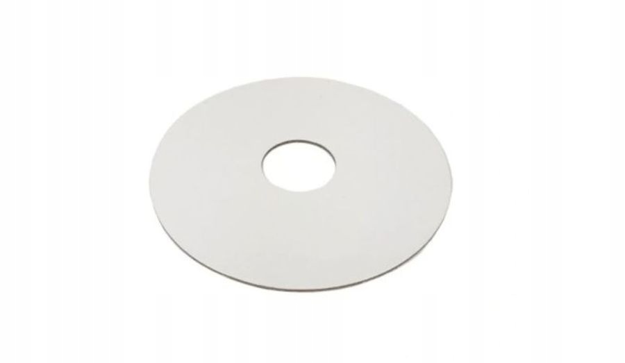 PODKŁAD POD TORT PIĘTROWY LAMINOWANY Biały z otworem 14 cm