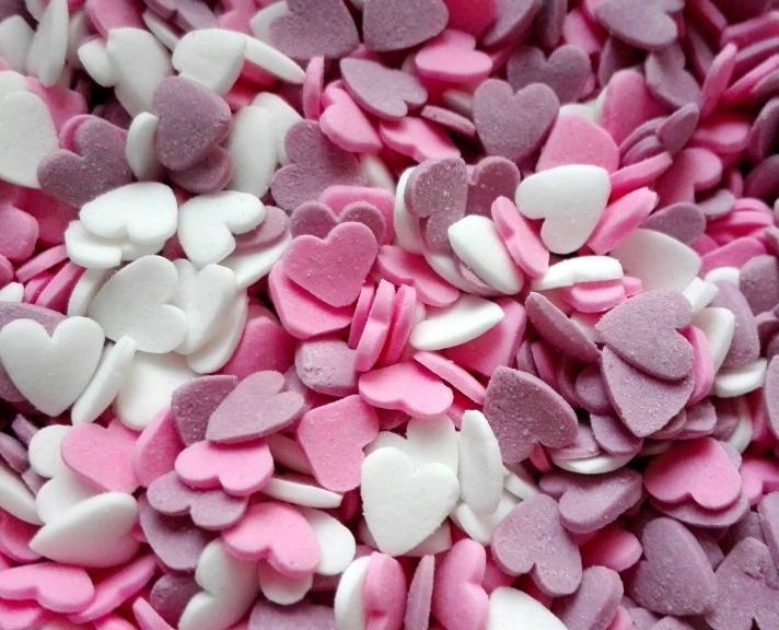 POSYPKA CUKROWA - SERCA SERDUSZKA MIX I - 50g