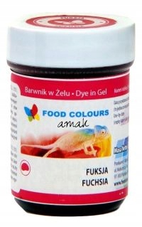 BARWNIK SPOŻYWCZY W ŻELU - 35g - FUKSJA