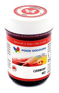 BARWNIK SPOŻYWCZY W ŻELU - 35g - CZERWONY