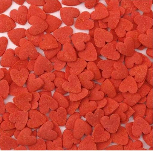 POSYPKA CUKROWA - SERCA SERDUSZKA czerwone - 50g