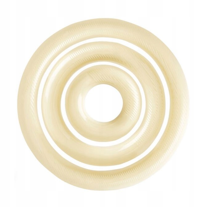 DEKORACJA CZEKOLADOWA - białe kółka 6szt