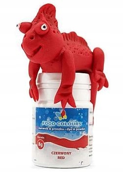 BARWNIK SPOŻYWCZY W PROSZKU - CZERWONY - 25g