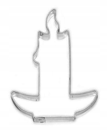 FOREMKA METALOWA DO PIERNIKÓW CIASTEK świeczka świąteczna - 5,7 x 4,3 cm