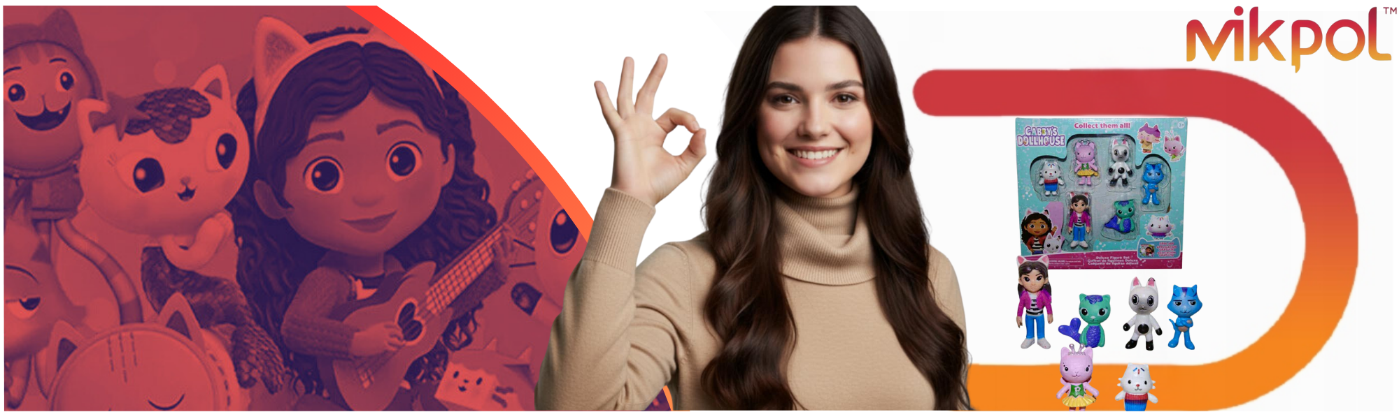 ZESTAW FIGUREK DOMEK GABI 6 SZT