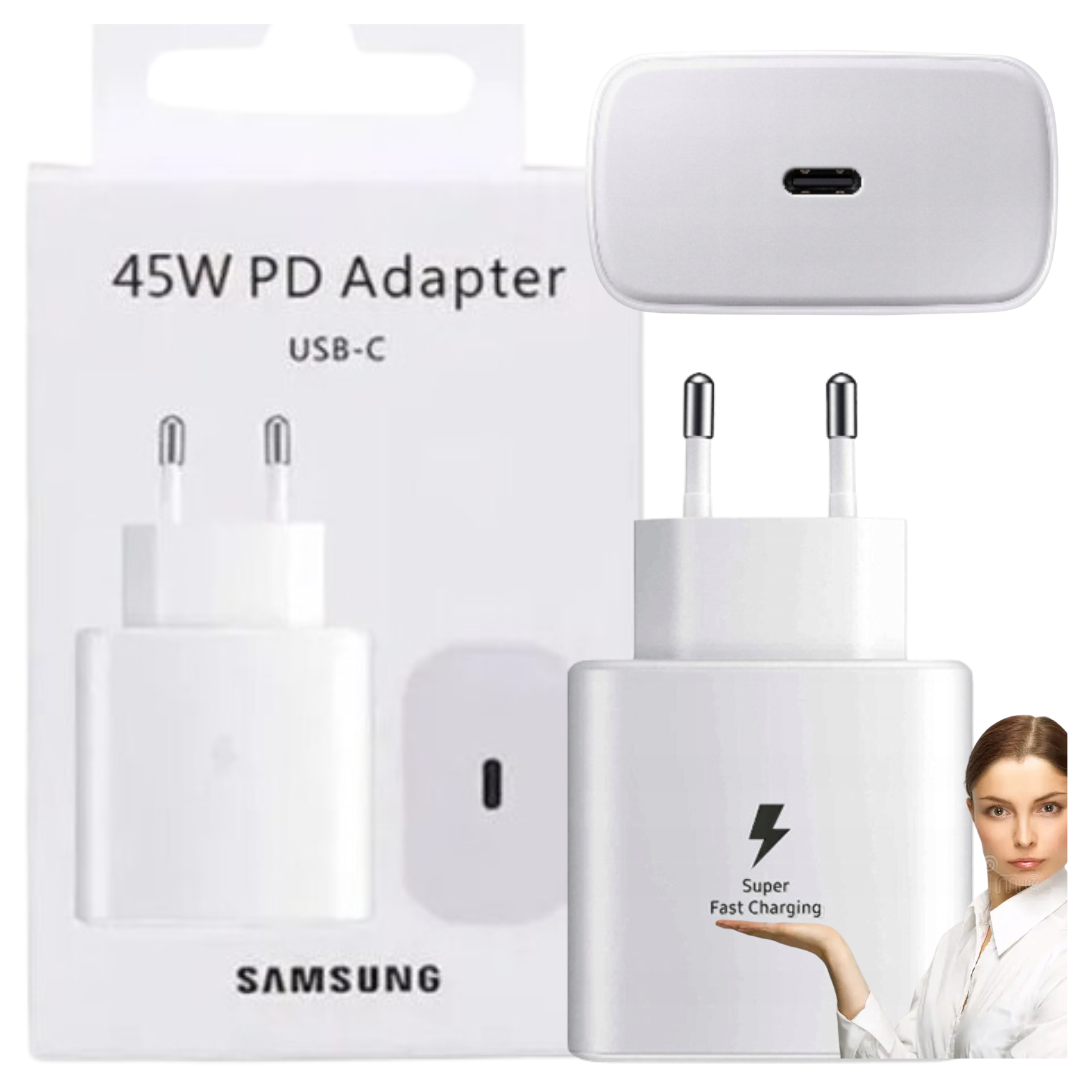 ŁADOWARKA SAMSUNG 45W 4510 PD 3.0 USB C