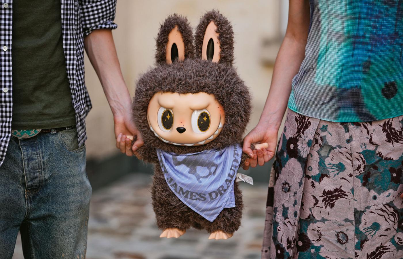 Oryginalne Pop Mart Labubu The Monsters Tasty Macarons Brelok