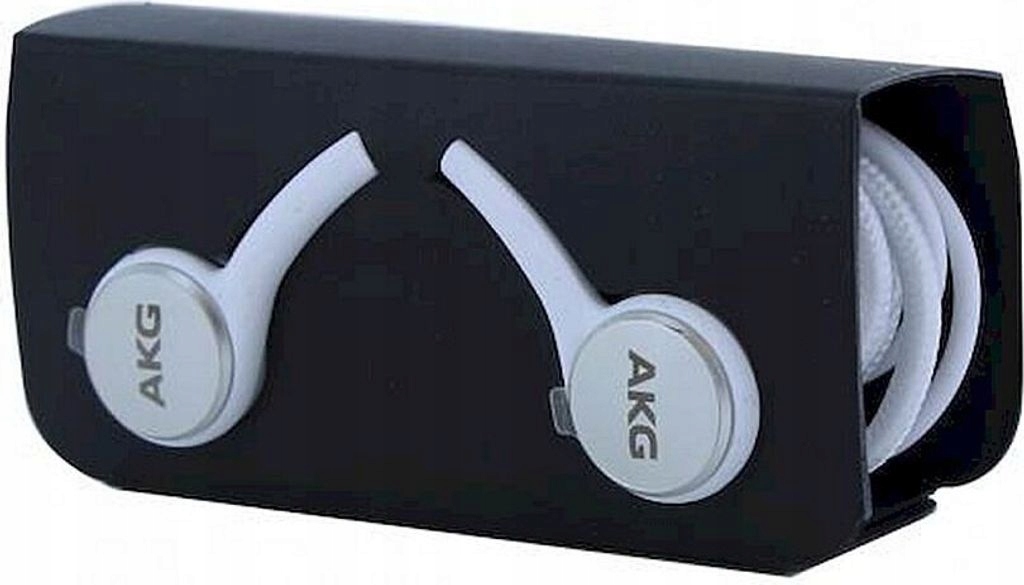 Słuchawki przewodowe dokanałowe Samsung AKG Type-C BIAŁE, mega BASS