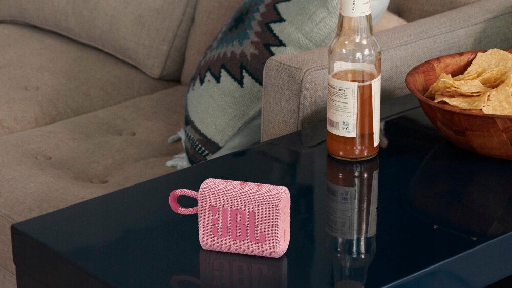 Oryginalny Głośnik przenośny JBL GO 3 czerwony 4,2 W Hit