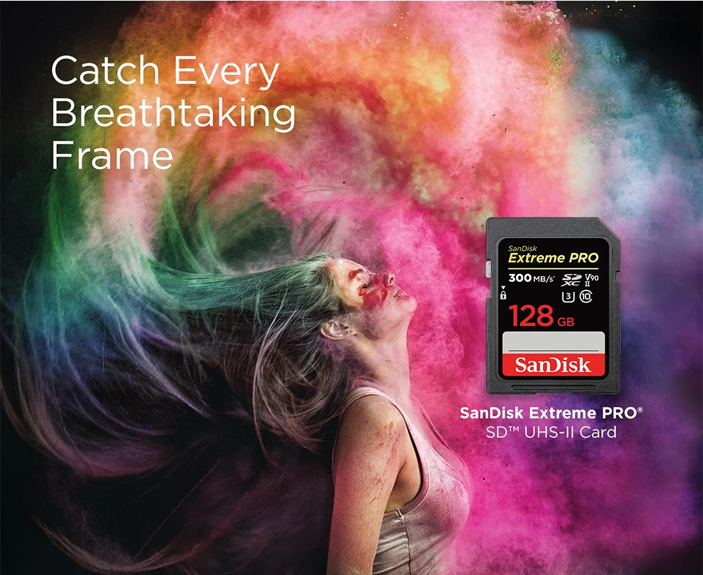 Karta pamięci SANDISK EXTREME PRO 128GB SDXC 200MB/s V30