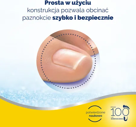 Obcinacz do Paznokci Scholl 14.3 cm z pojemnikiem