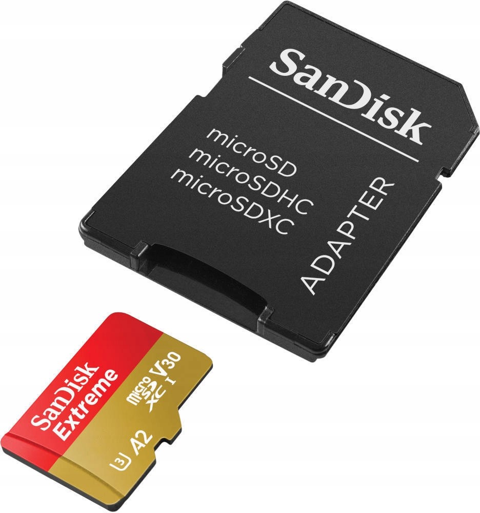 Karta Pamięci SanDisk Extreme 128GB microSD + Adapter SD