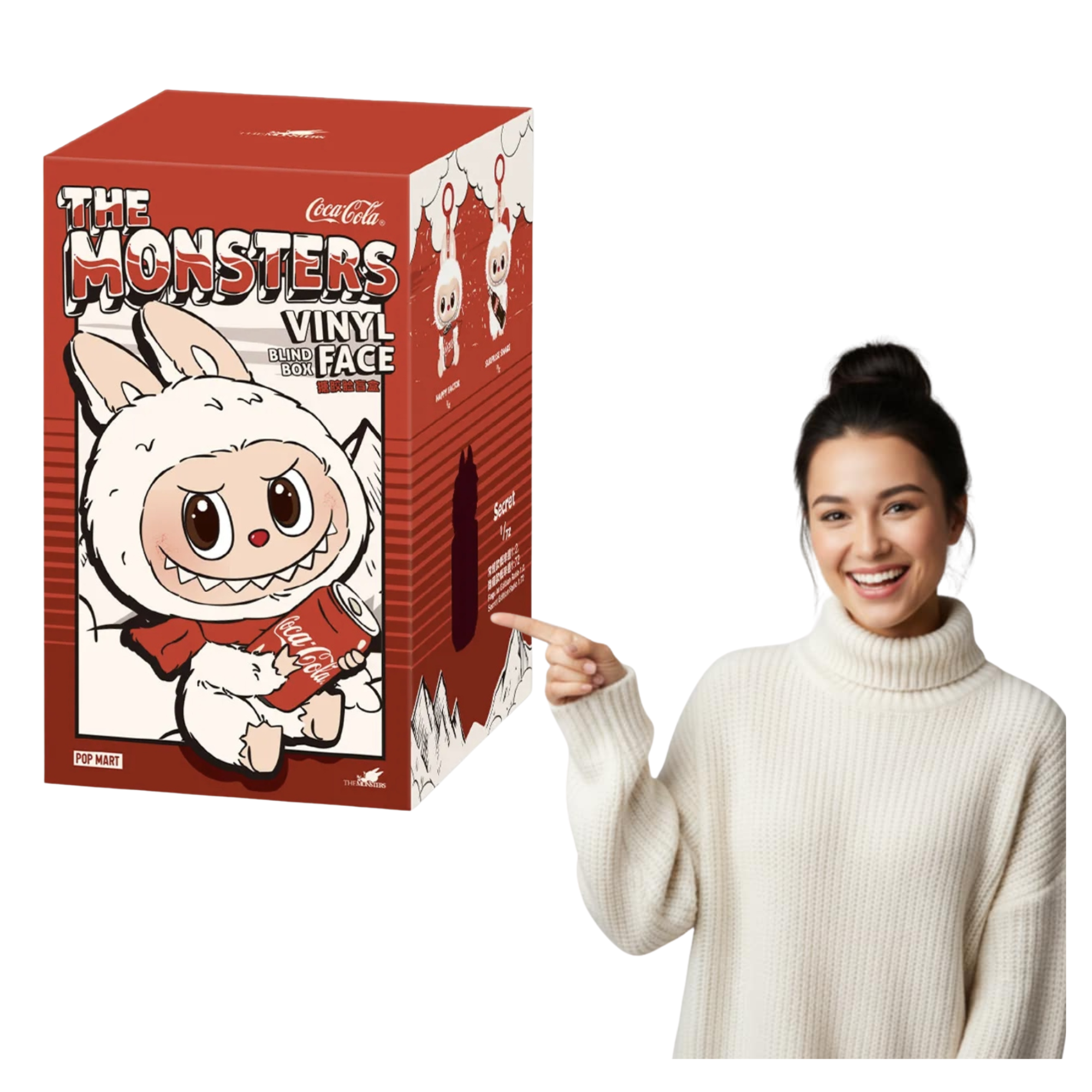 ORIGINAL POP MART The Monsters Coca - Cola Series Figures Labubu, Blind Box