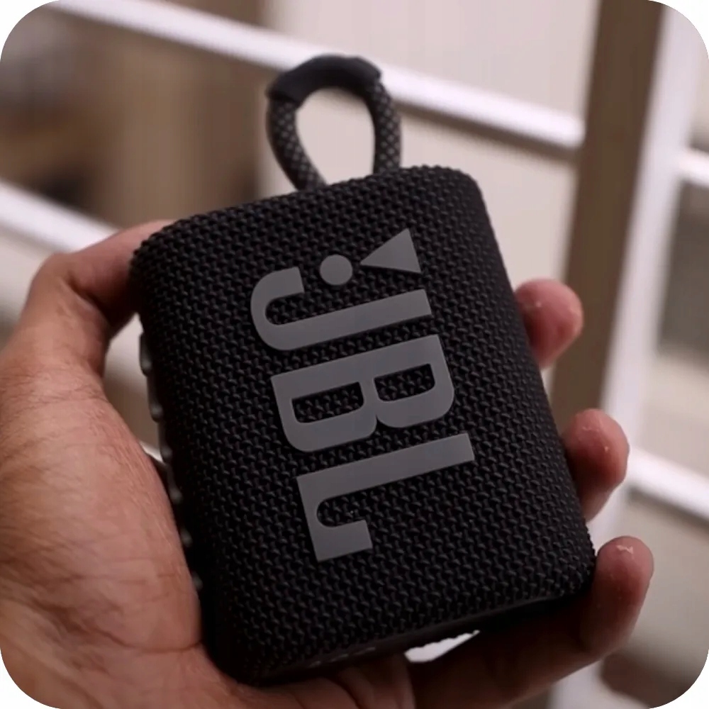 Oryginalny Głośnik przenośny JBL GO 3 czarny 4,2 W Hit