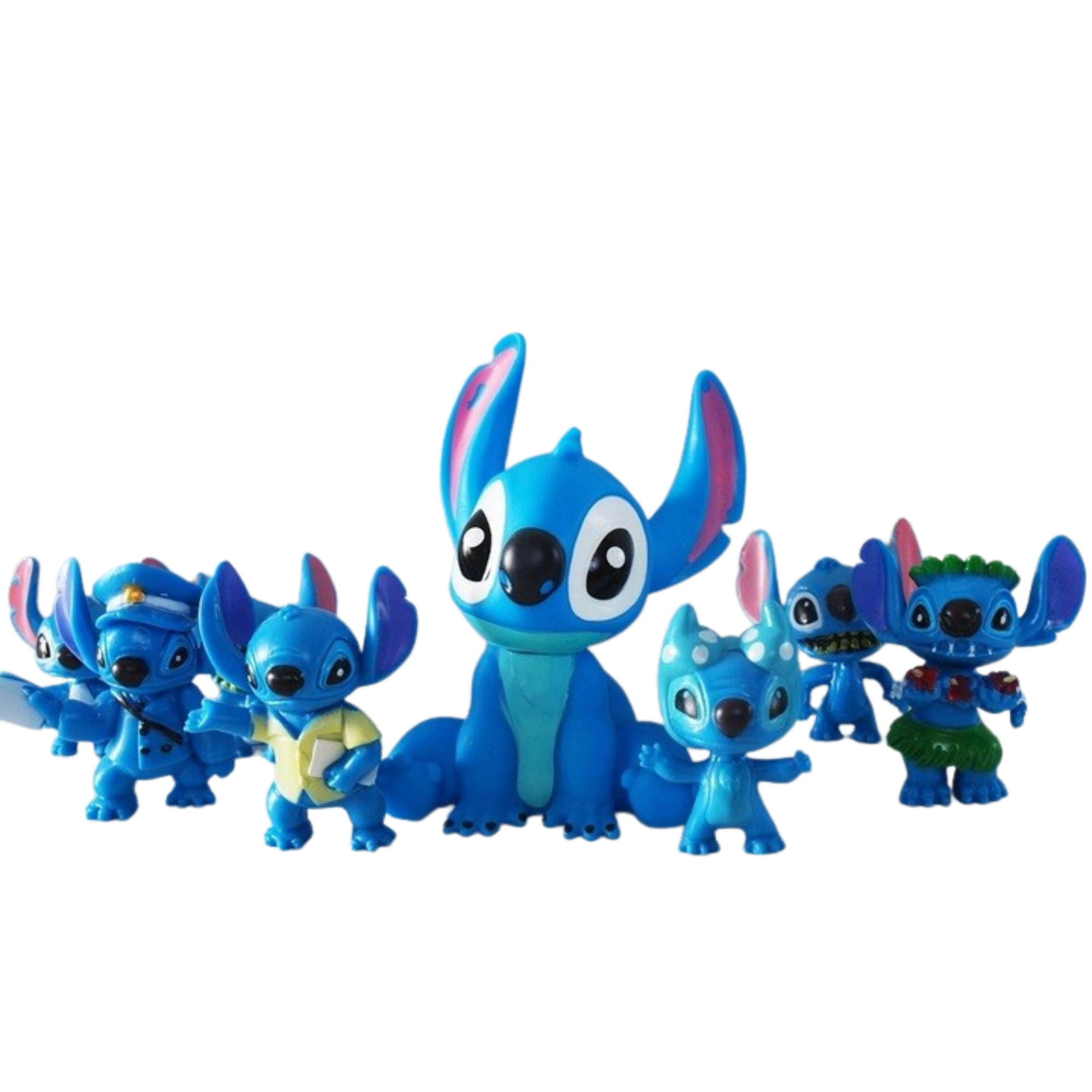 Zestaw figurek Lilo i Stitch – komplet 8 sztuk w pudełku