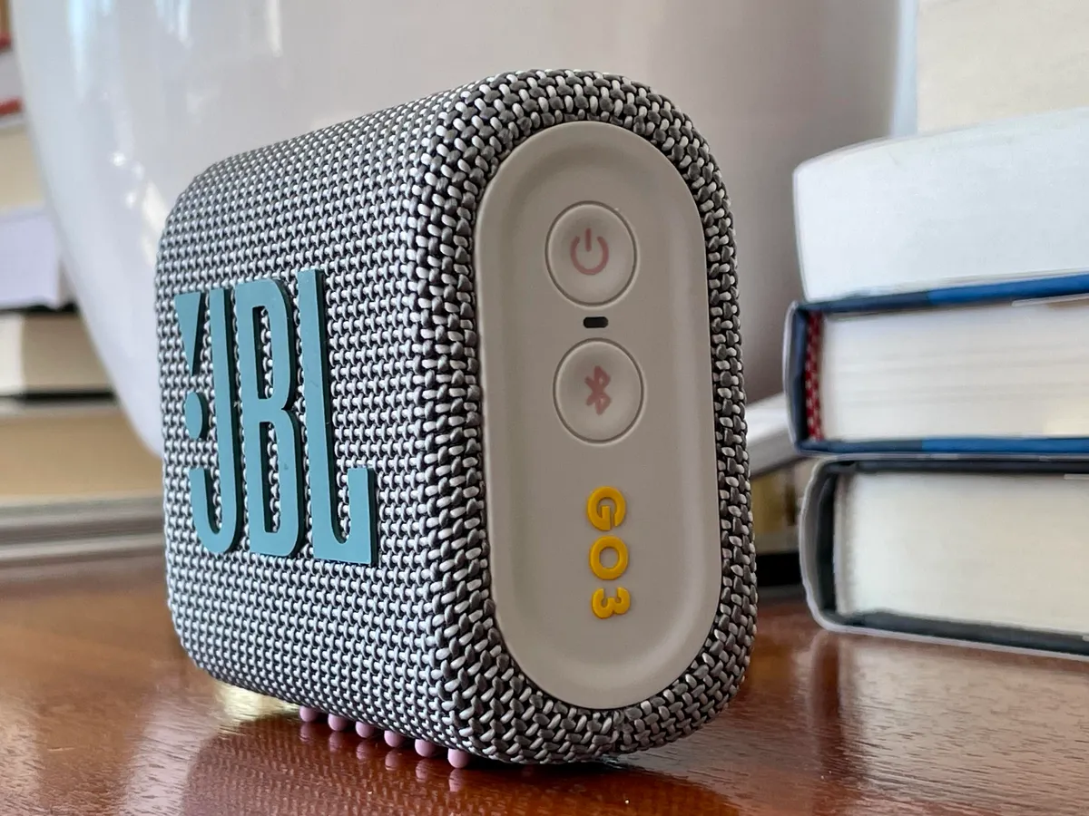 Głośnik przenośny JBL GO 3 ECO Szaro-Różowy 4,2 W