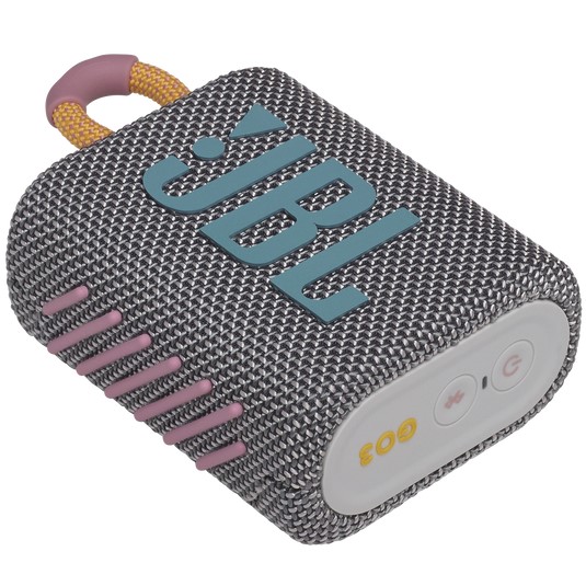 Głośnik przenośny JBL GO 3 ECO Szaro-Różowy 4,2 W