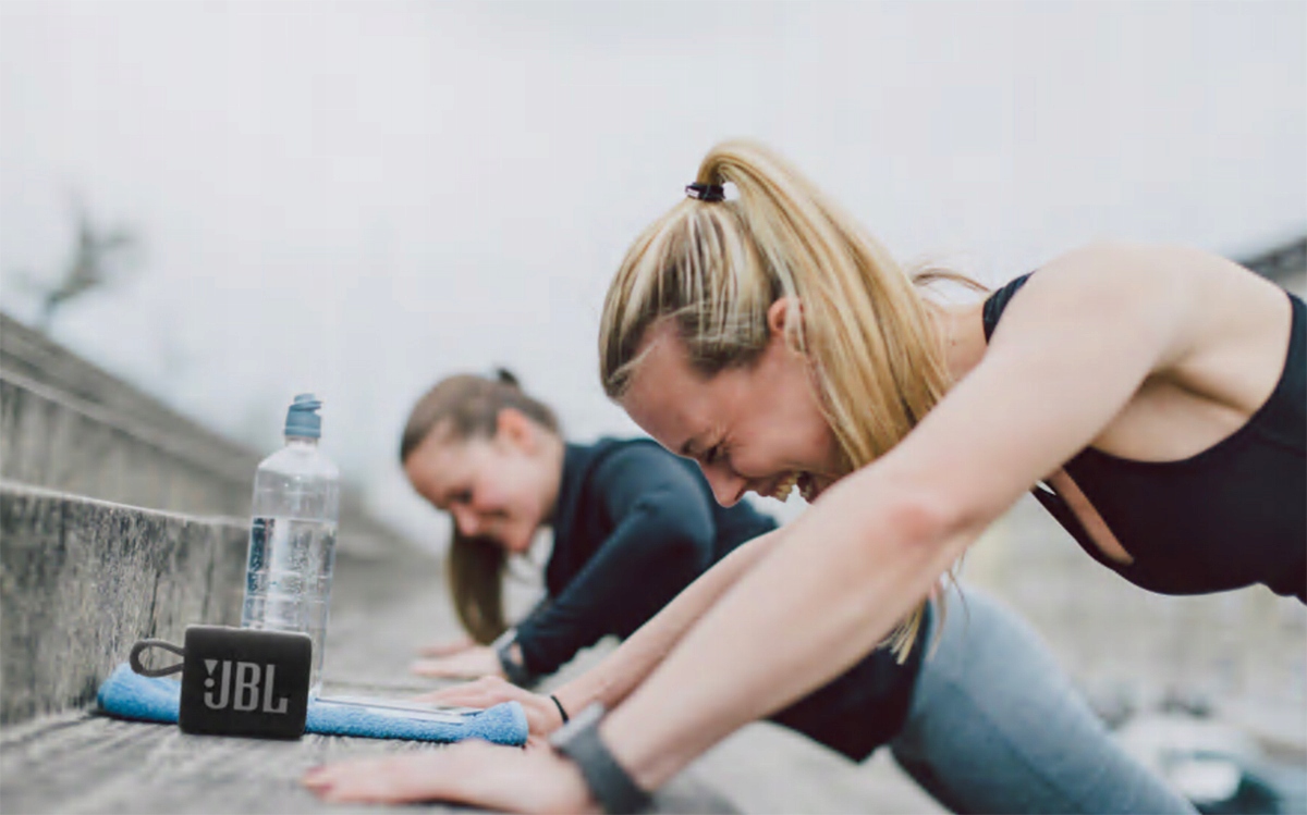 Oryginalny Głośnik przenośny JBL GO 3 moro 4,2 W Hit