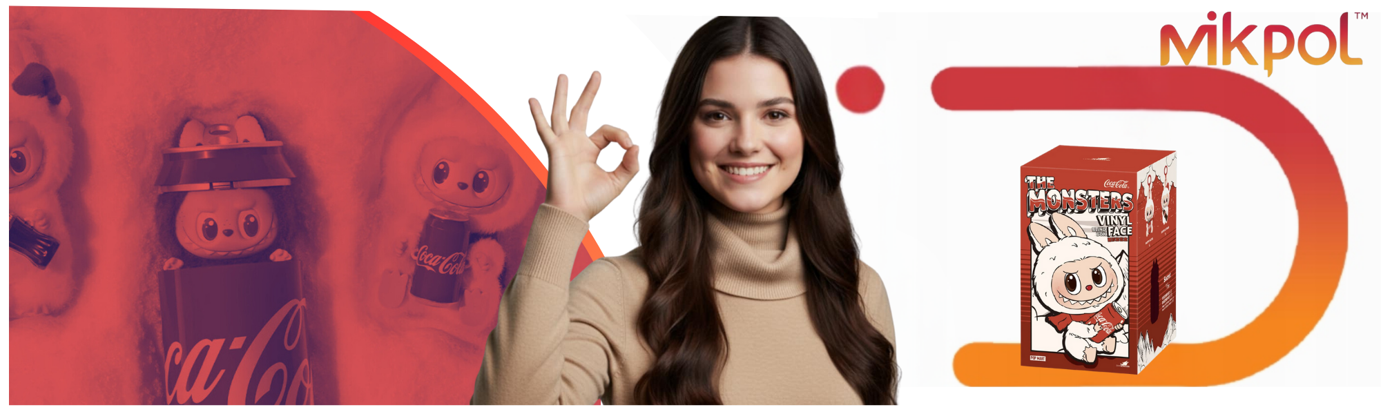 ORIGINAL POP MART The Monsters Coca - Cola Series Figures Labubu, Blind Box
