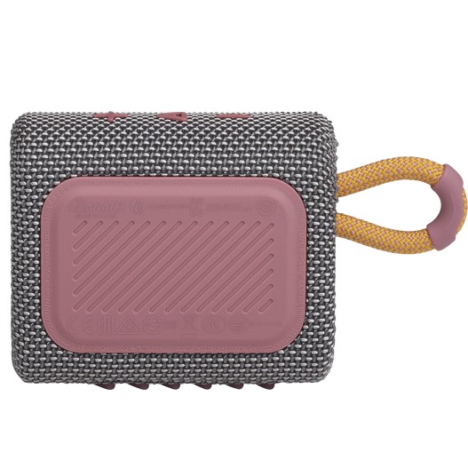 Głośnik przenośny JBL GO 3 ECO Szaro-Różowy 4,2 W