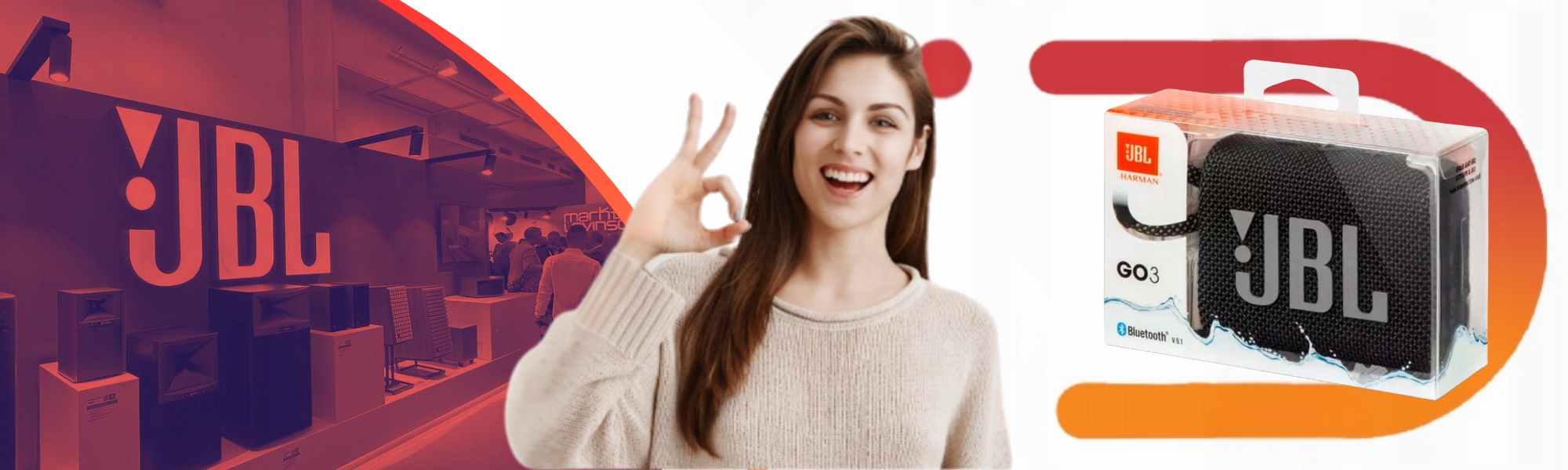 Oryginalny Głośnik przenośny JBL GO 3 czarny 4,2 W Hit