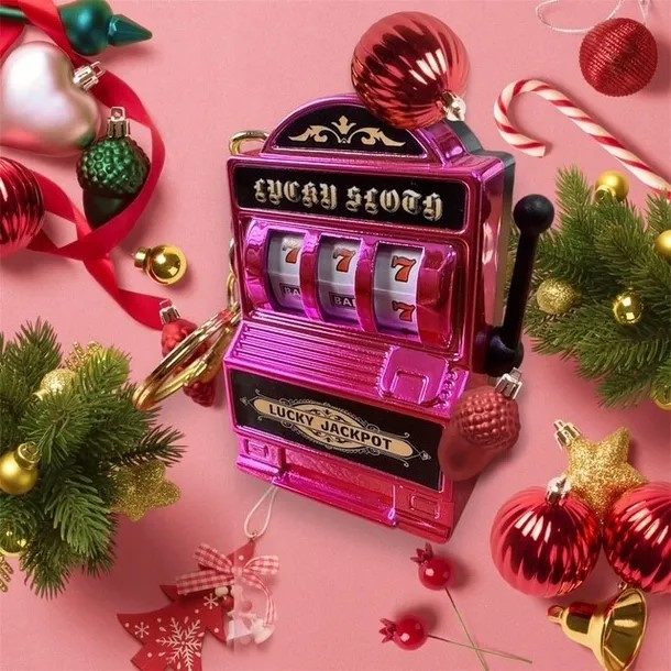 Mini Jednoreki BANDYTA Breloczek KASYNO