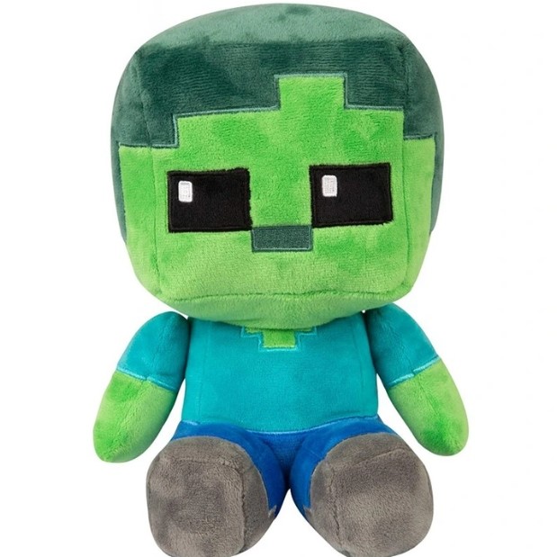 Maskotka 20 cm Zombie Steve Minecraft