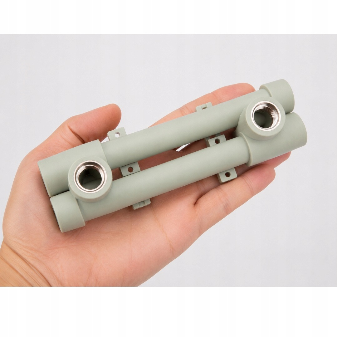 Listwa montażowa PP-R 20 × 1/2 GW, rozstaw 150 mm