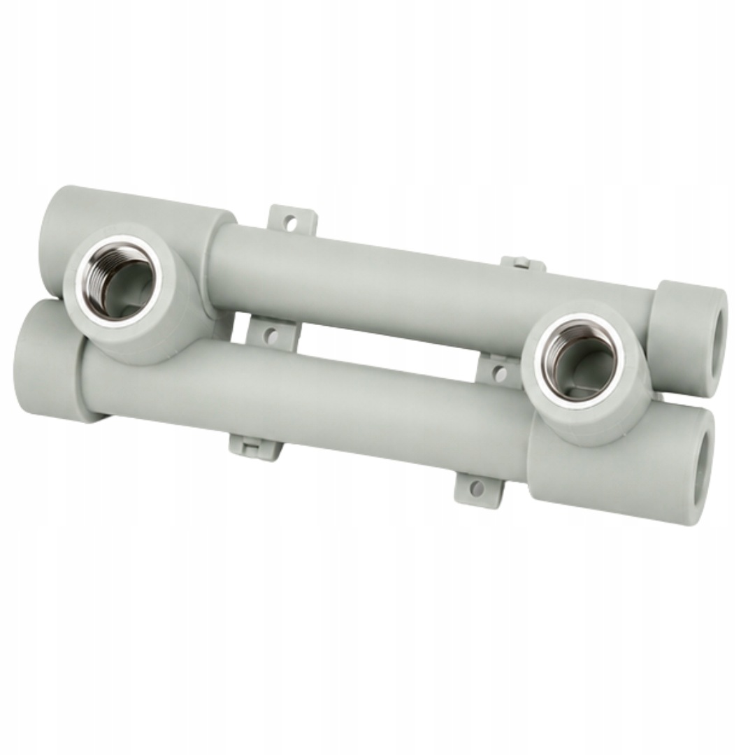 Listwa montażowa PP-R 20 × 1/2 GW, rozstaw 150 mm