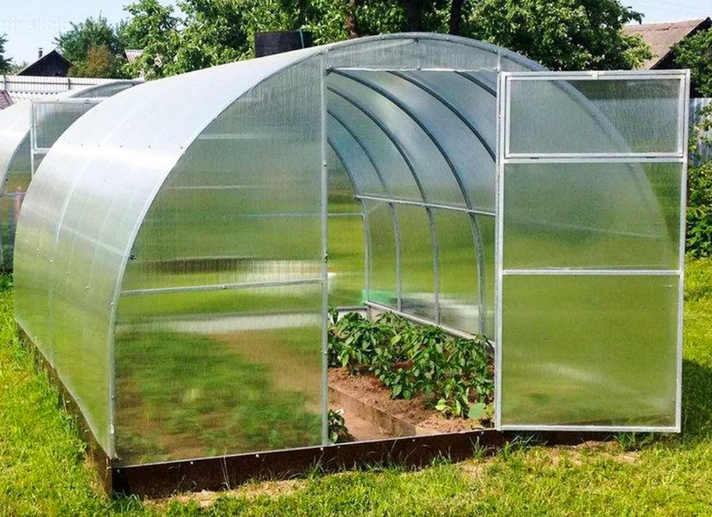 Szklarnia STANDARD Plus 20x20 3х3m 4mm