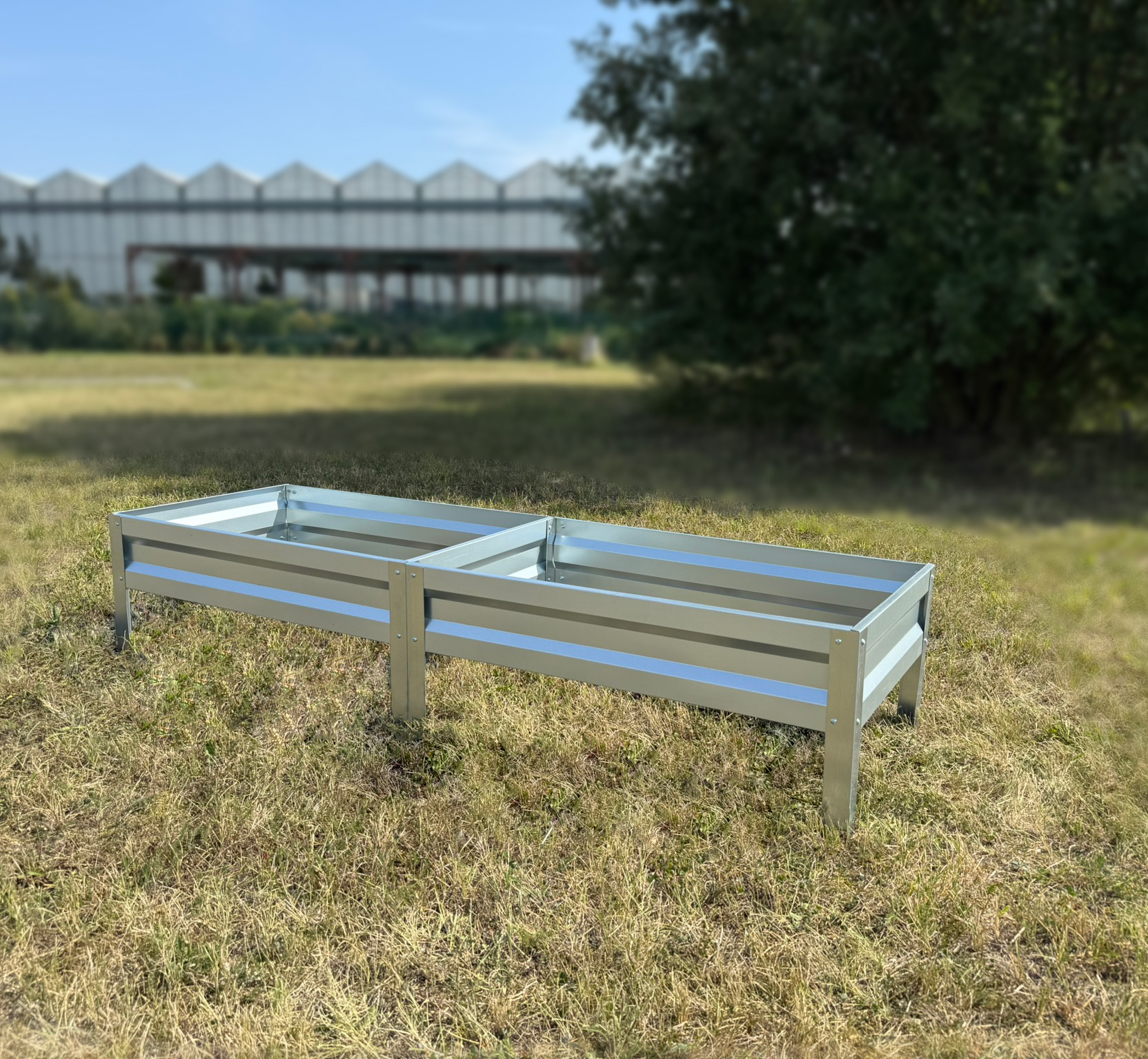 Ramka ogrodowa ocynkowana 20x100x196 cm