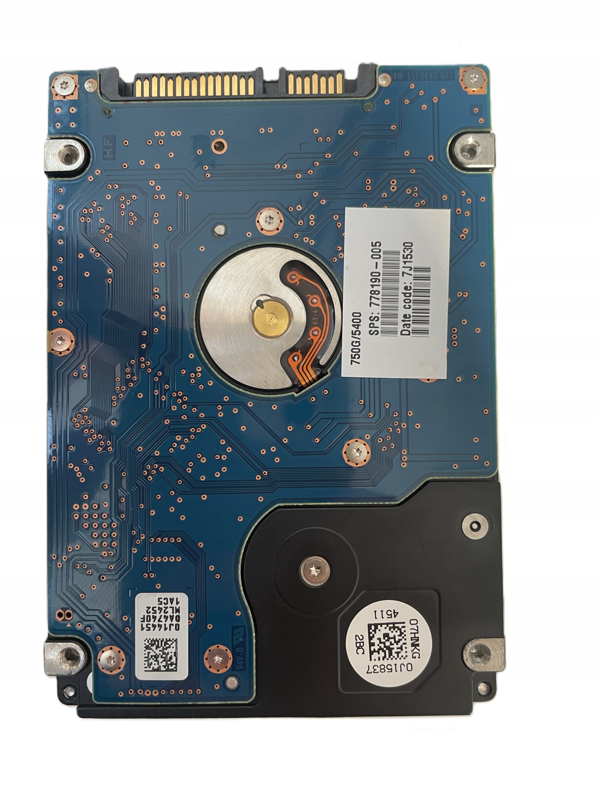 Dysk twardy HITACHI 5K1000-7500 HTS541075A9E680 750GB 2,5" MLC: DA5972 — zdjęcie 2