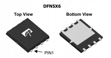 Nowy Układ AON6414A AON6414 A AON6414AL AO6414A 6414A MOSFET 5X6DFN — zdjęcie 2