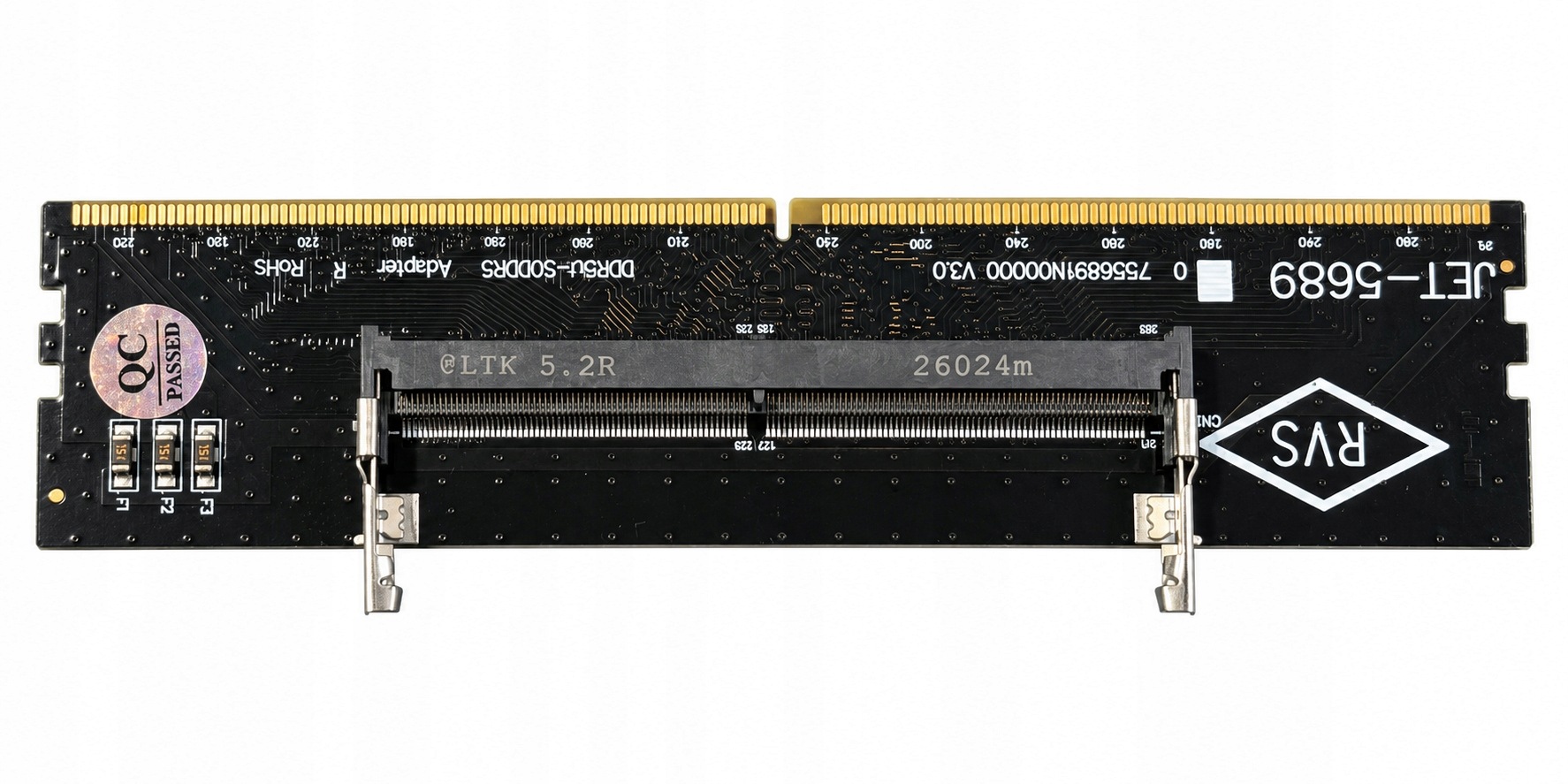 Adapter Pamieci Laptopa na PC SO-DIMM na PC DIMM DDR5 PRZEJŚCIÓWKA DDR5 — zdjęcie 4