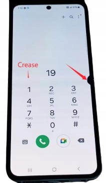 Oryginalny używany wyświetlacz Samsung Galaxy Flip6 - złoty — zdjęcie 2