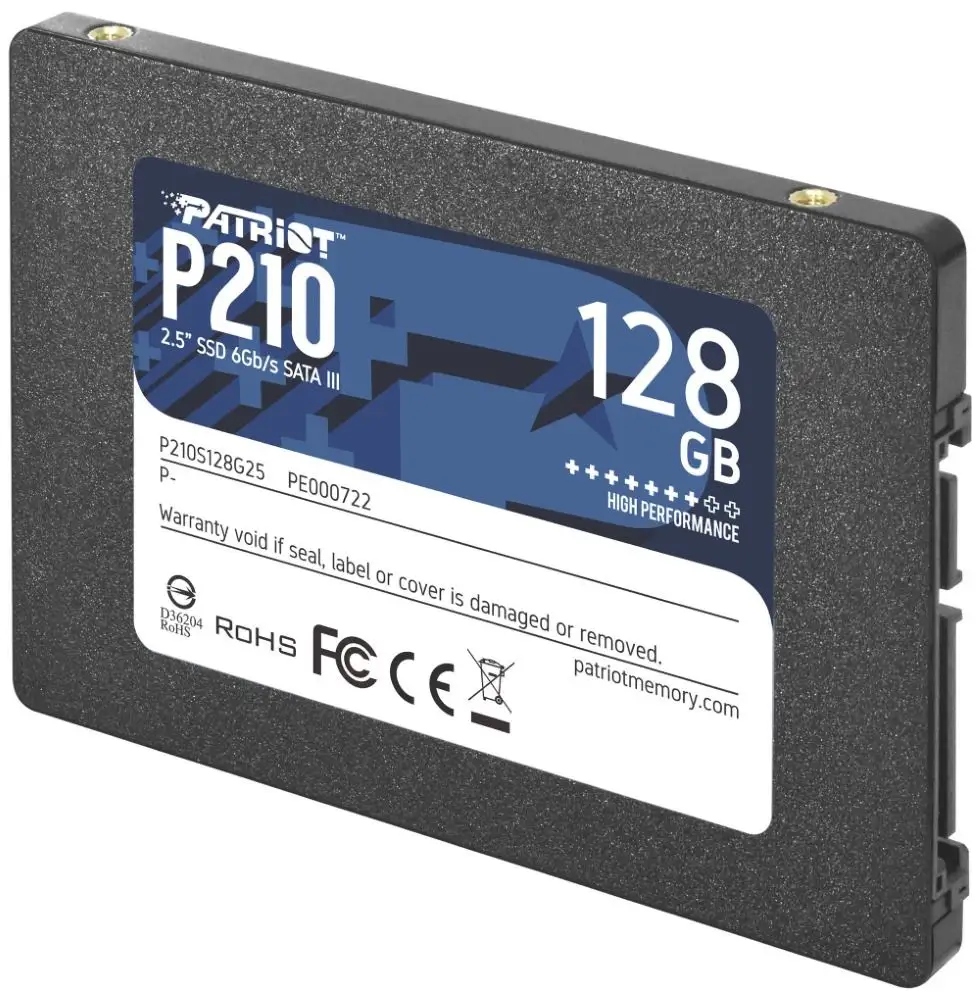 PATRIOT Dysk SSD 128GB P210 450/430 MB/s SATA III 2.5 — zdjęcie 4