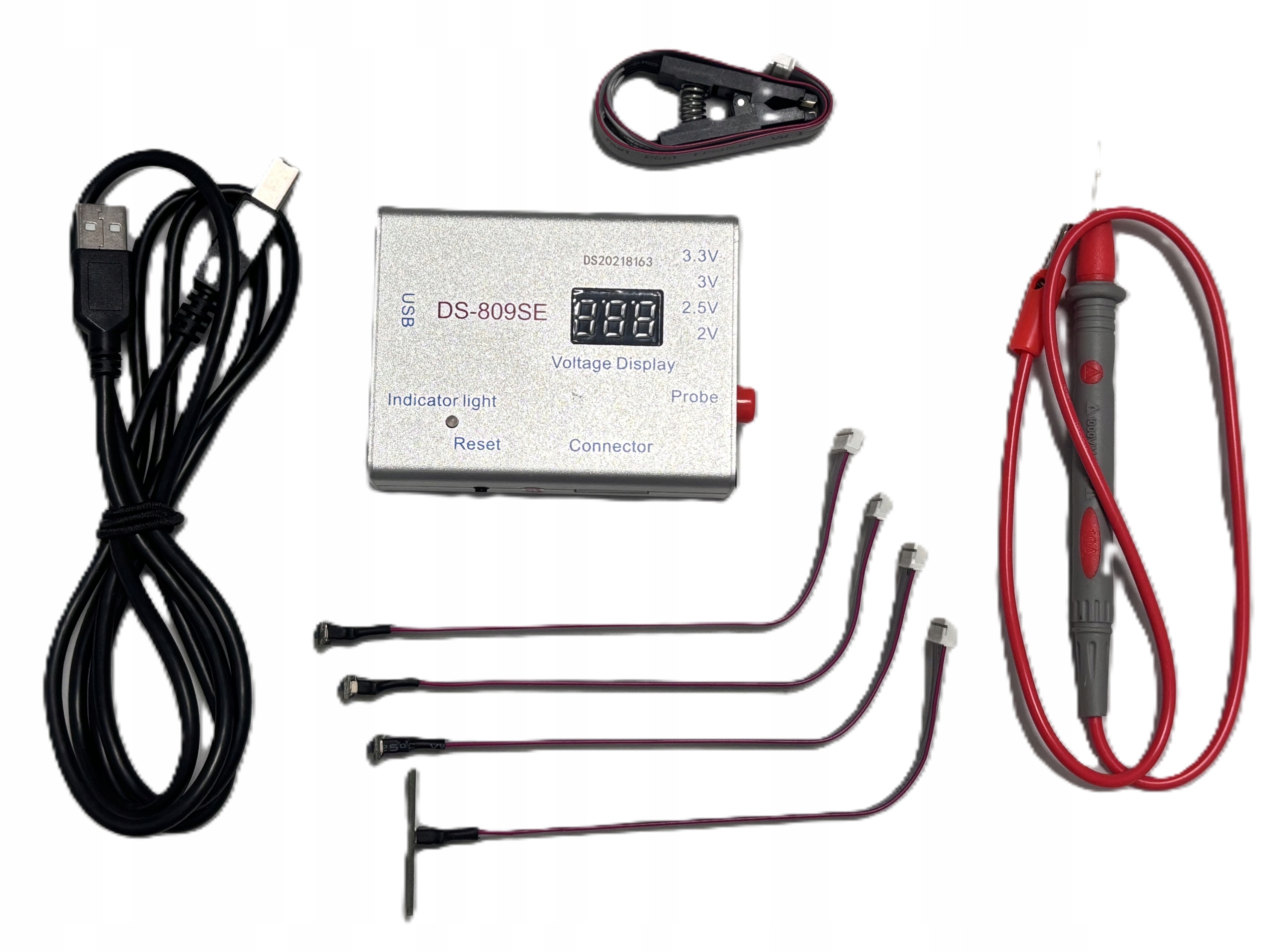 DS-809SE – Czytanie/Zapis SPI ROM/IC i odblokowywanie iCloud MacBook iMac — zdjęcie 2
