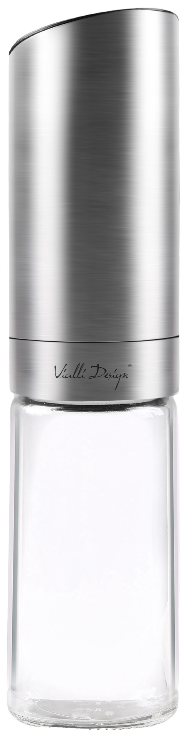 Młynek do soli i pieprzu Soho srebrny grawitacyjny - zdjęcie 1
