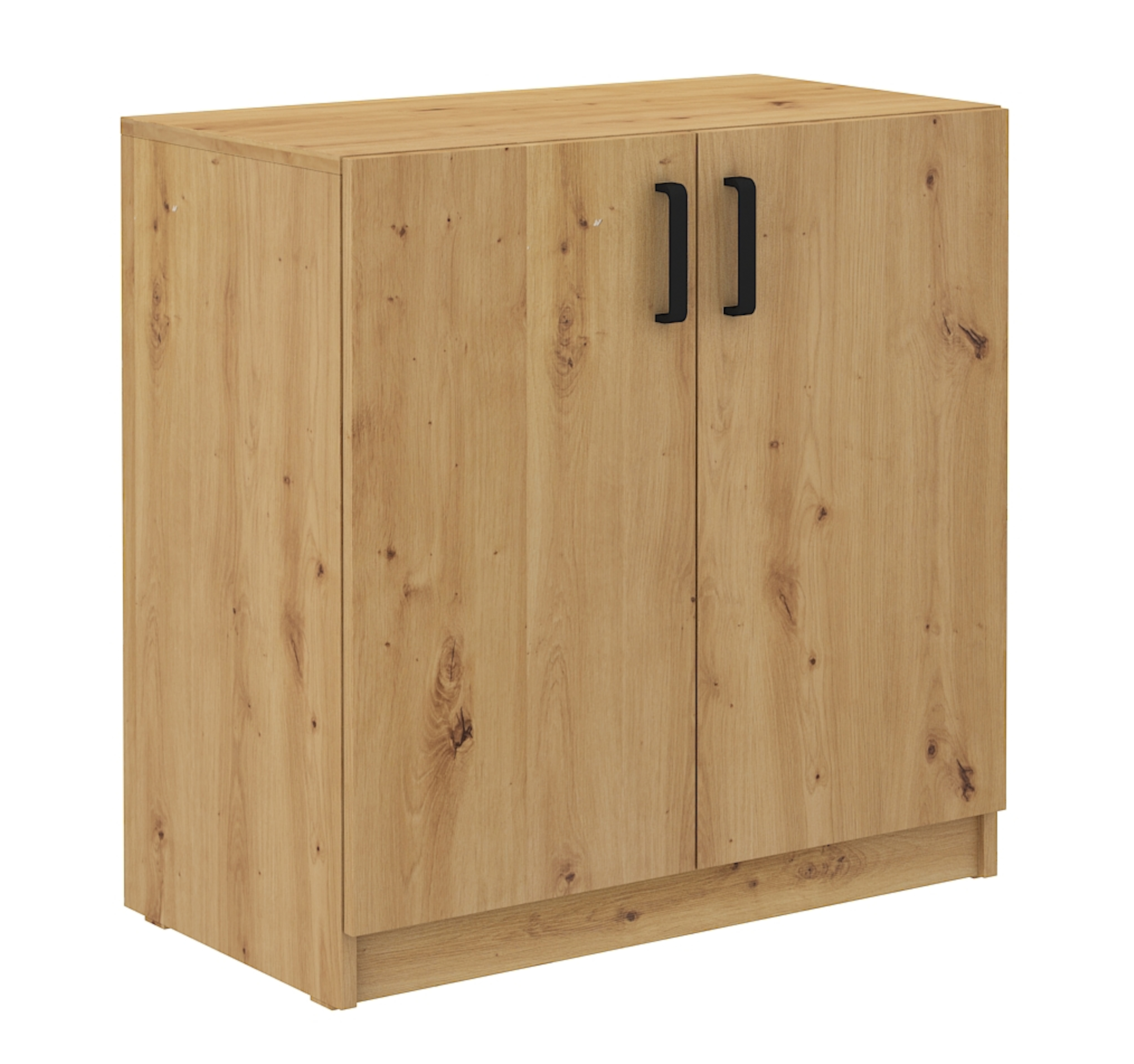 Komoda Stundly dwudrzwiowa 80 cm Dąb artisan  - zdjęcie 1