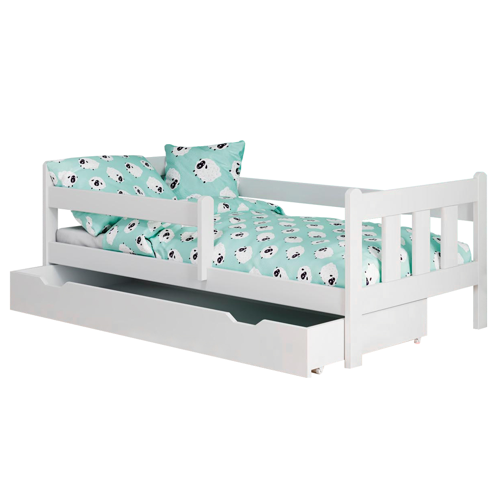 Łóżko dziecięce Getarra białe - zdjęcie 1