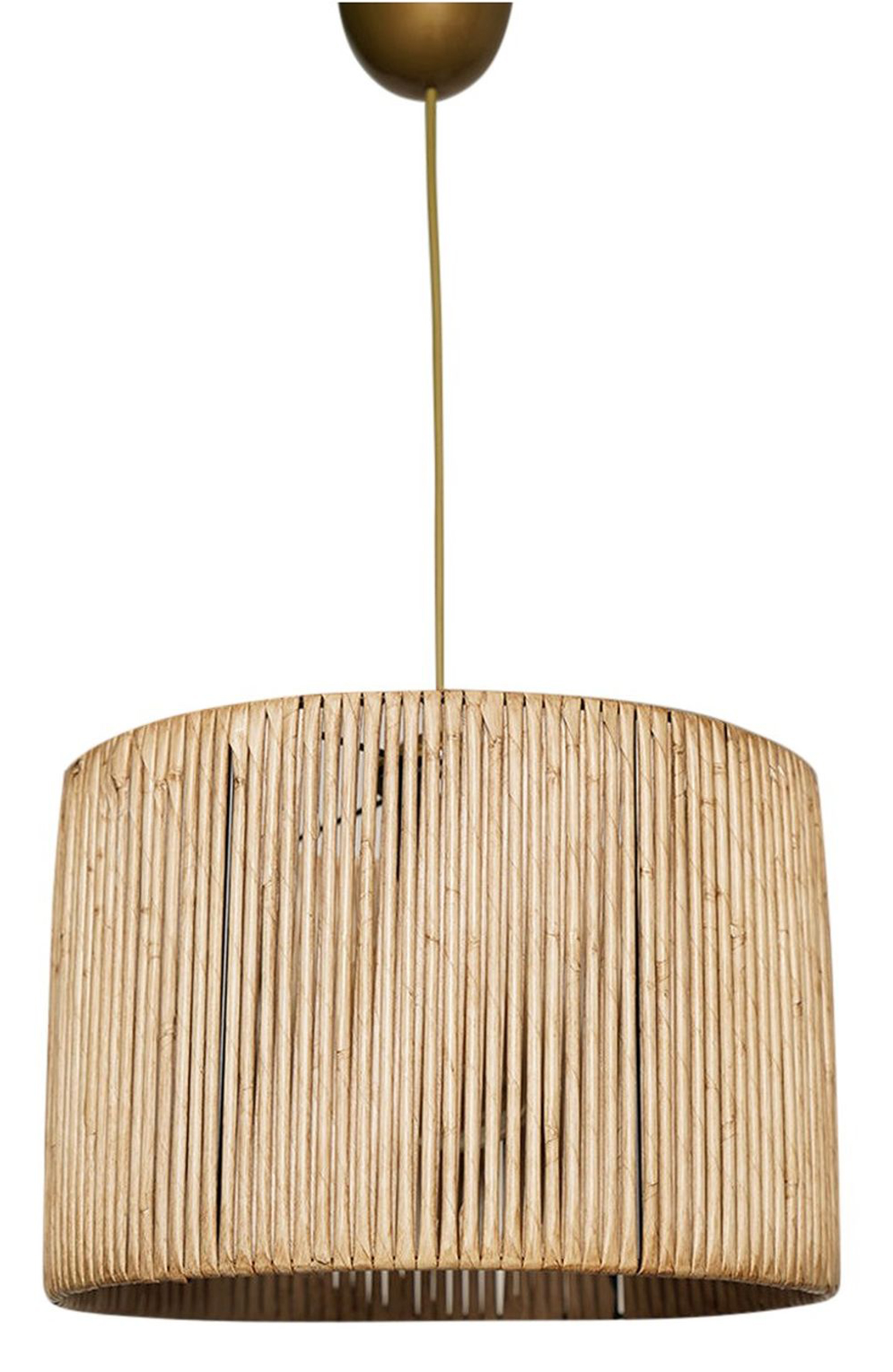 Lampa wisząca Viselfe średnica 30 cm walec - zdjęcie 1